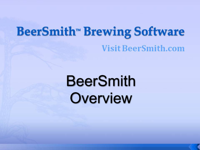 transfer beersmith to new computer