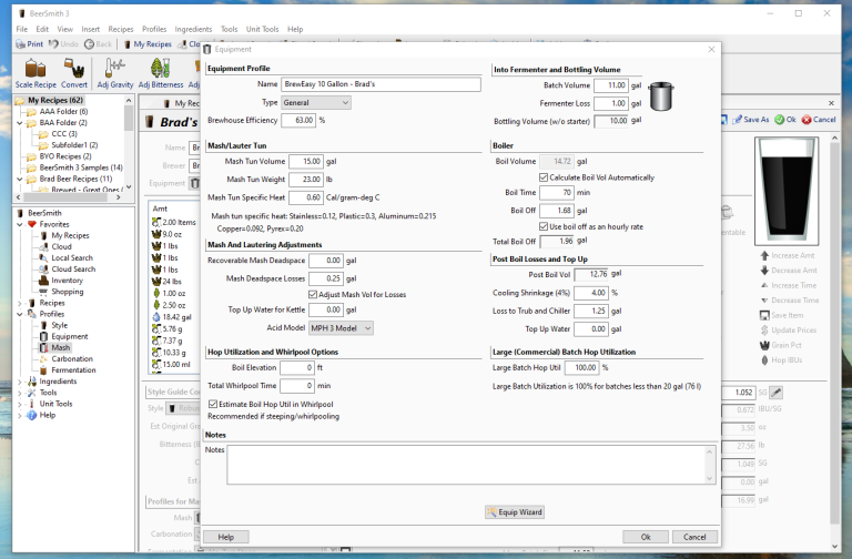 The Ultimate BeerSmith Equipment Profile Guide – BeerSmith™ Home ...