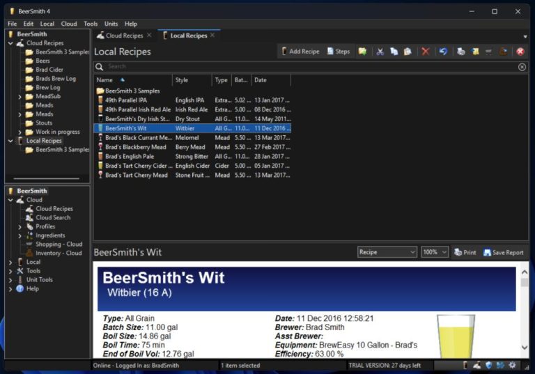 BeerSmith 4 and Pricing Updates – BeerSmith™ Home Brewing Blog